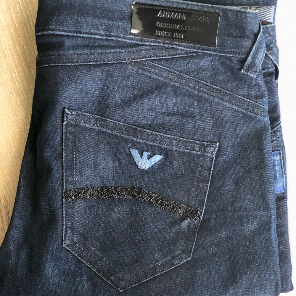 ⚠️ SOLD Armani dark blue Jeans size 27